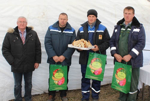 Осенний марафон в поле «Агрокомбината «Ждановичи»